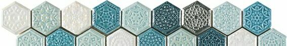Ape Ceramica Mosaics Remate Elisabeth Turques Вставка